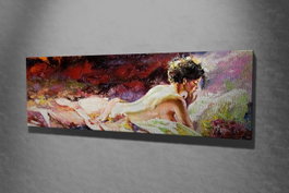 Wallity PC211 Lienzo Decorativo Multicolor 30 x 80 cm